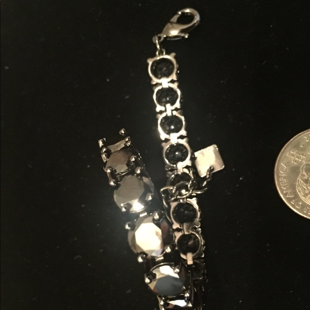 Black CZ Tennis Bracelet